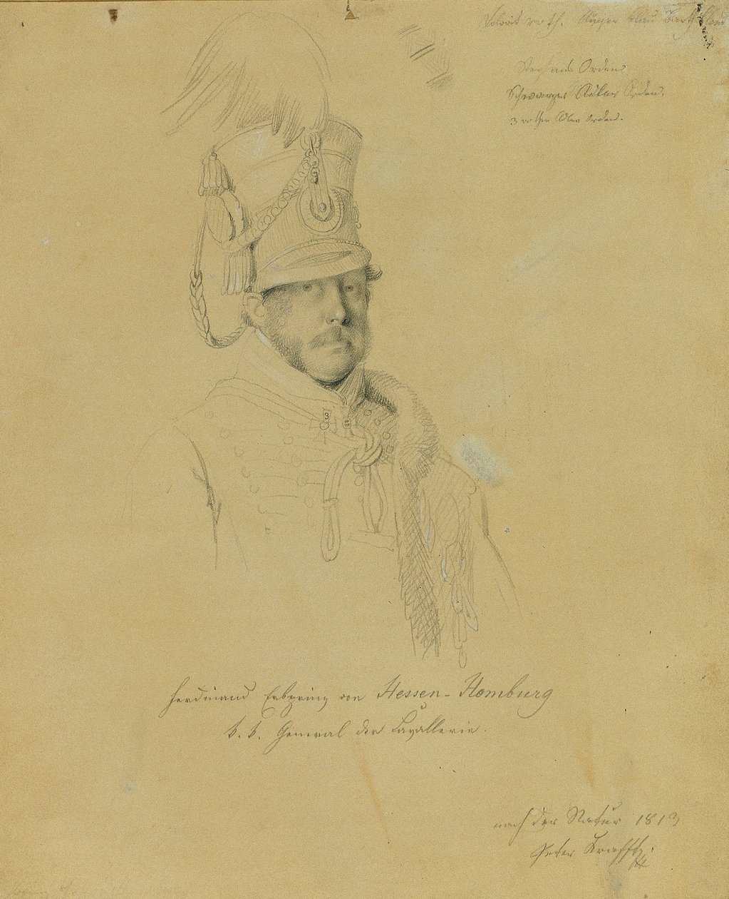 Friedrich perinnöllinen Hessen-Homburgin prinssi tekijältä Johann Peter Krafft