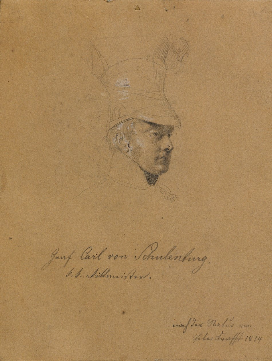 Kreivi Carl von Schulenburg tekijältä Johann Peter Krafft
