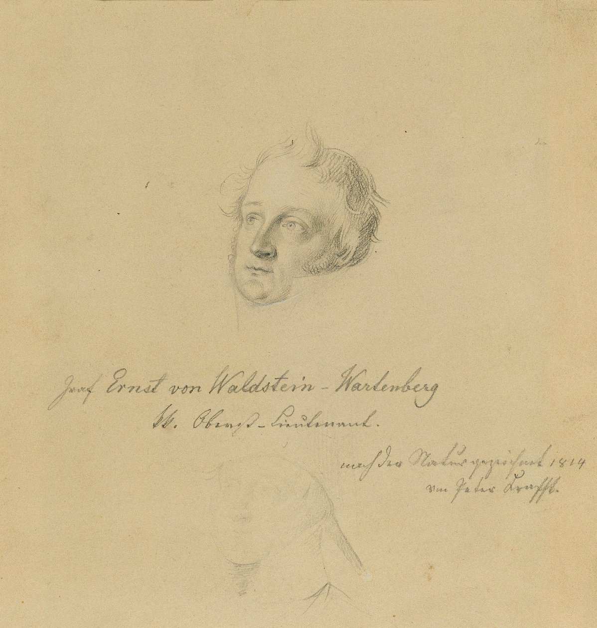 Waldstein-Wartenbergin kreivi Ernst tekijältä Johann Peter Krafft