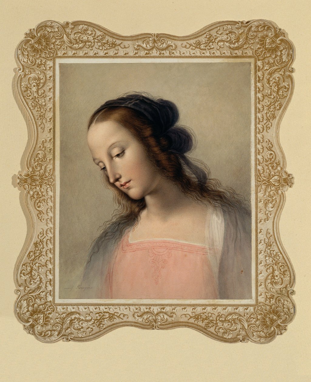 madonna tekijältä Johann Peter Krafft