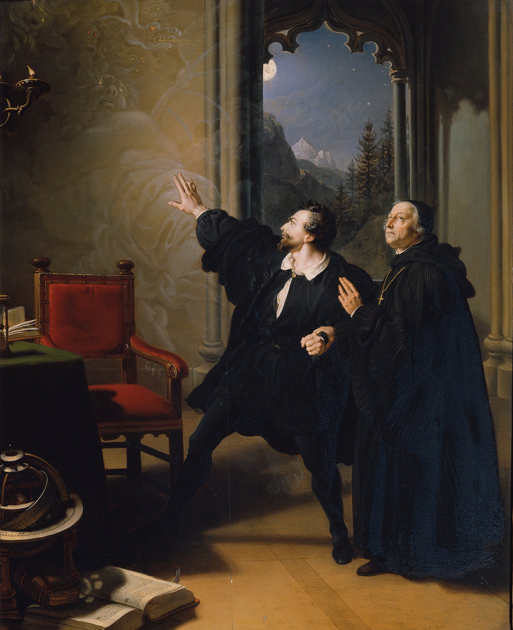 Manfredin kuoleman hetki tekijältä Johann Peter Krafft