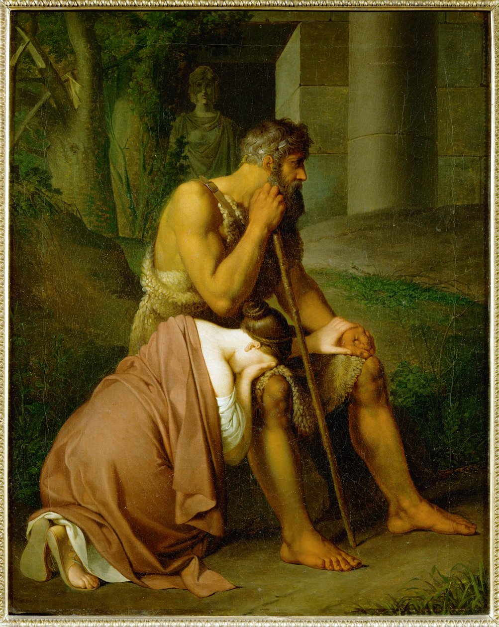 Oidipus ja Antigone ... tekijältä Johann Peter Krafft