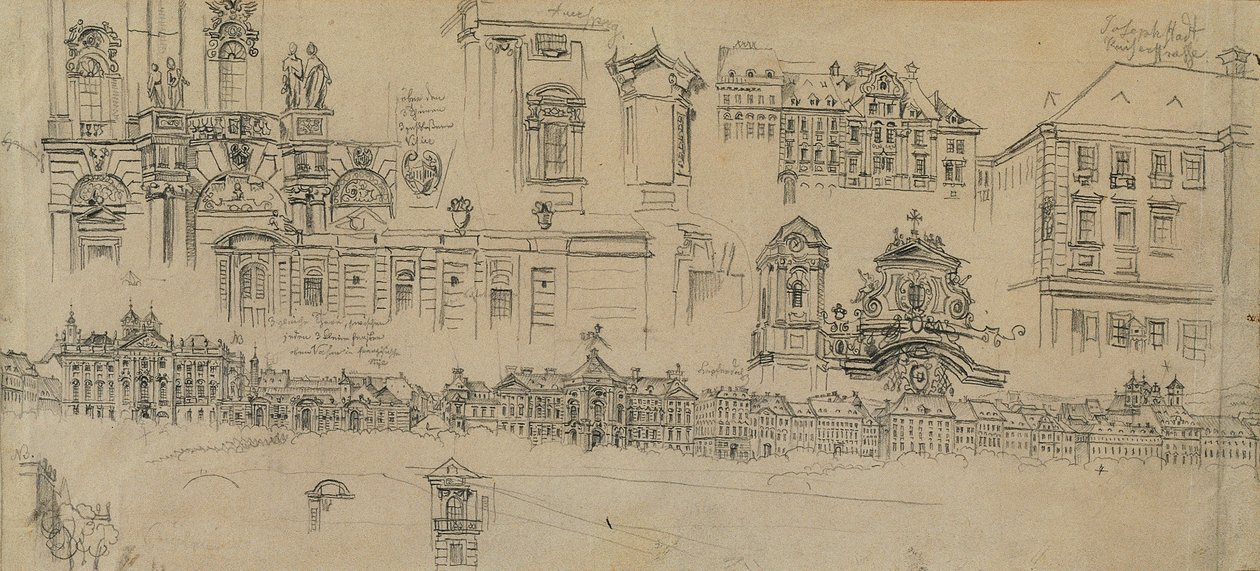 Panoraama Josefstadt tekijältä Johann Peter Krafft