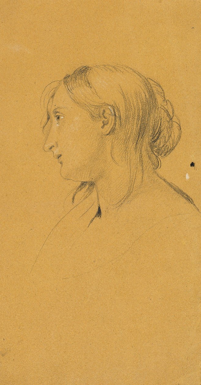 Tutkimus "Ossian ja Malvina" tekijältä Johann Peter Krafft