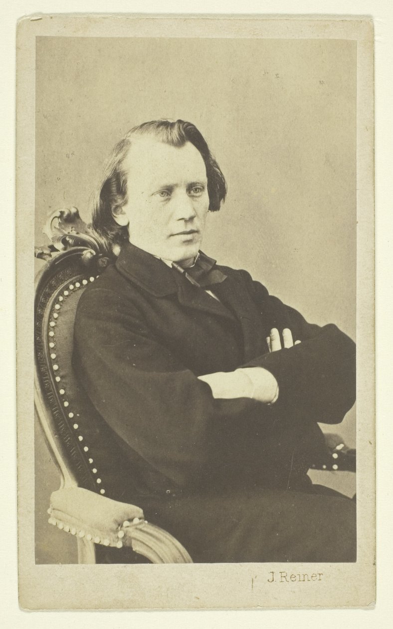 Brahmsin muotokuva tekijältä Johann Reiner