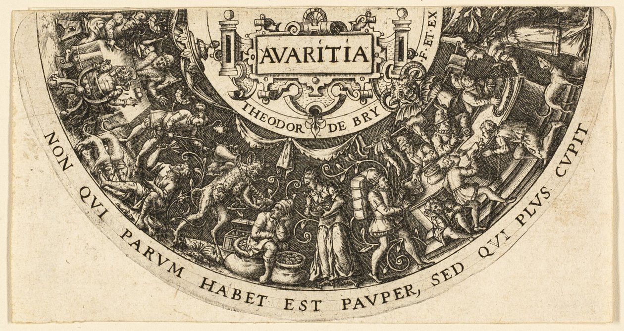 Ahneus tekijältä Johann Theodor de Bry