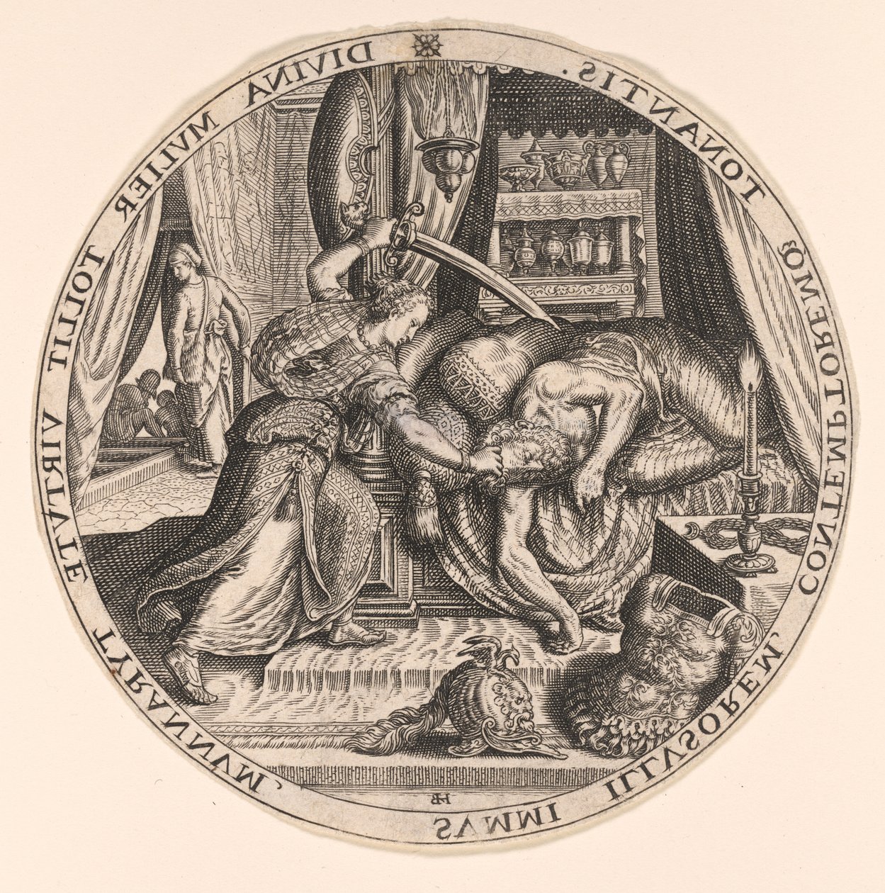 Judith ja Holofernes tekijältä Johann Theodor de Bry