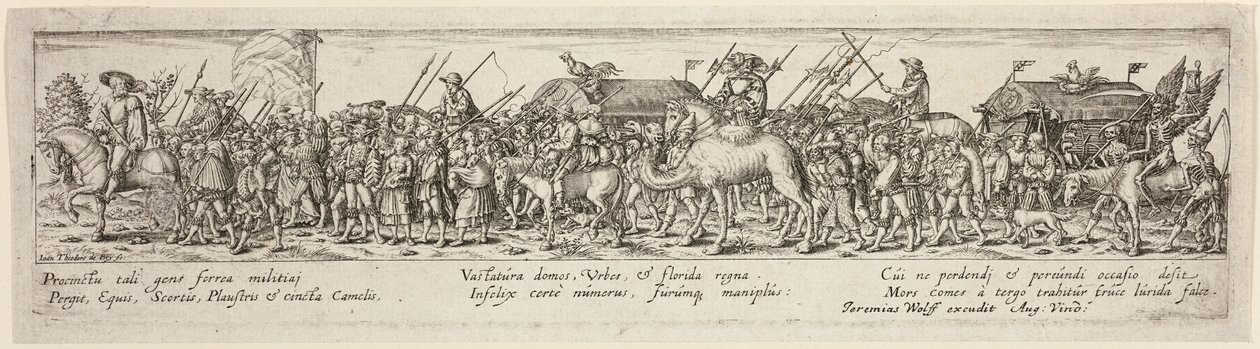 Kuoleman voitto tekijältä Johann Theodor de Bry