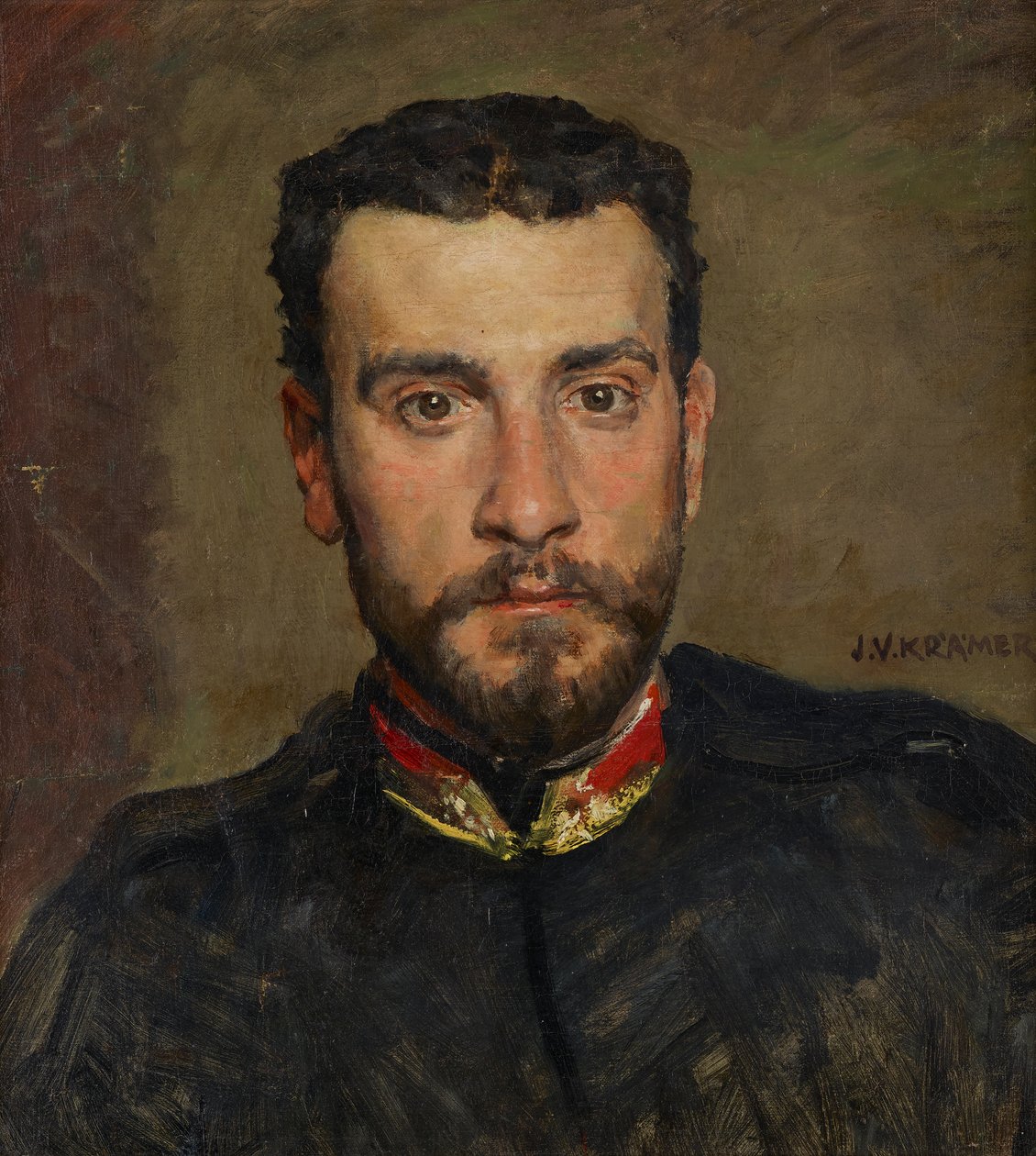 omakuva tekijältä Johann Victor Krämer