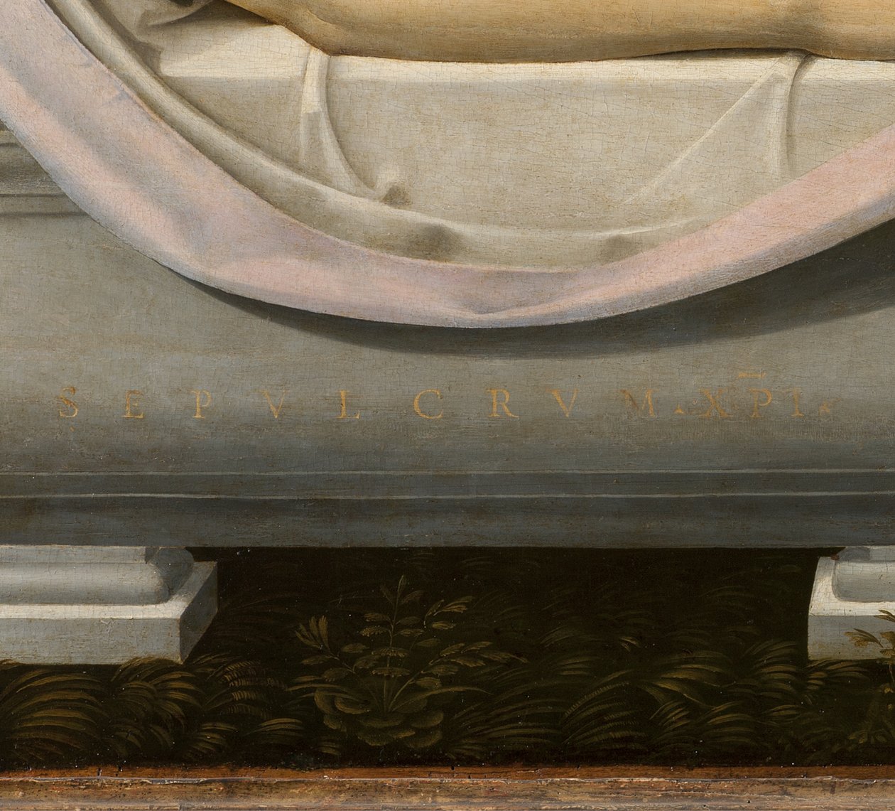 Valitus, yksityiskohta, n. 1490-1510 tekijältä Johannes (fl.16th century) Hispanus