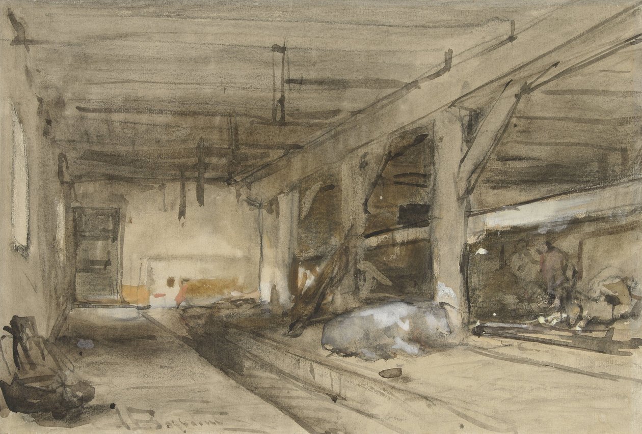 Stalinterieur tekijältä Johannes Bosboom