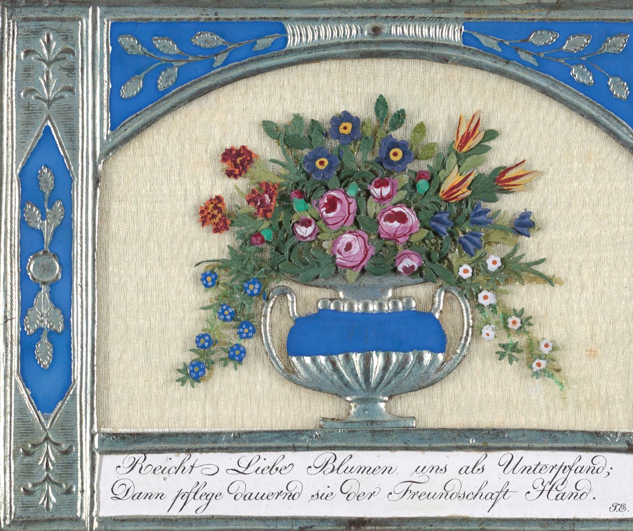 Onnittelukortti..., 1821. tekijältä Johannes Endletzberger