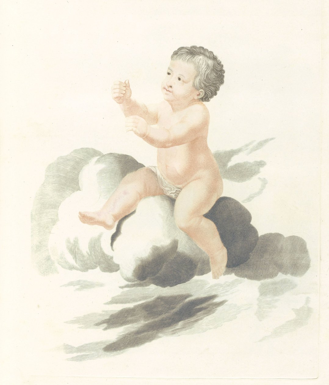 alaston lapsi tekijältä Johannes Jacobsz van den Aveele (attributed to)