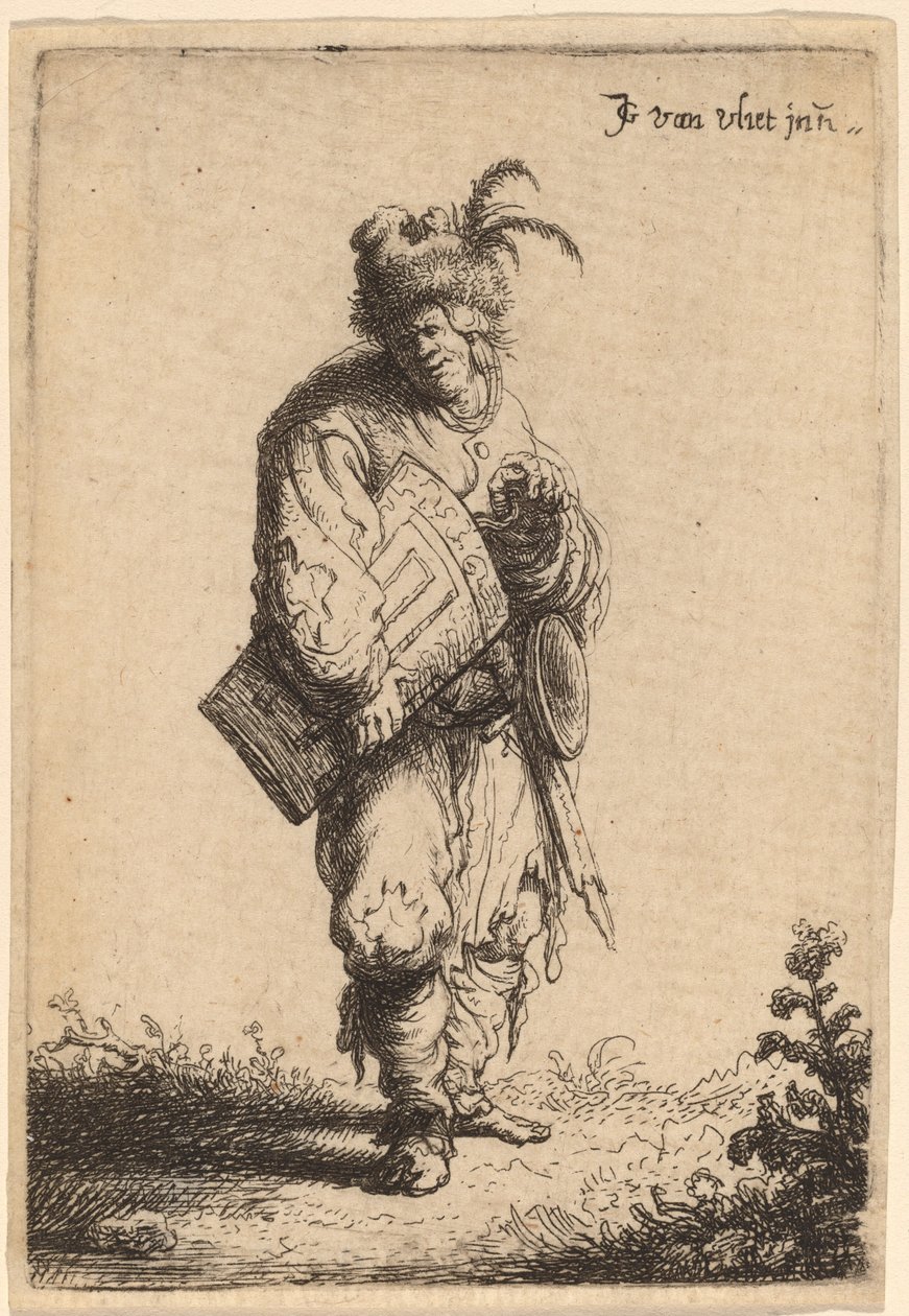 The Hurdy-Gurdy Player finnès tekijältä Johannes van Vliet