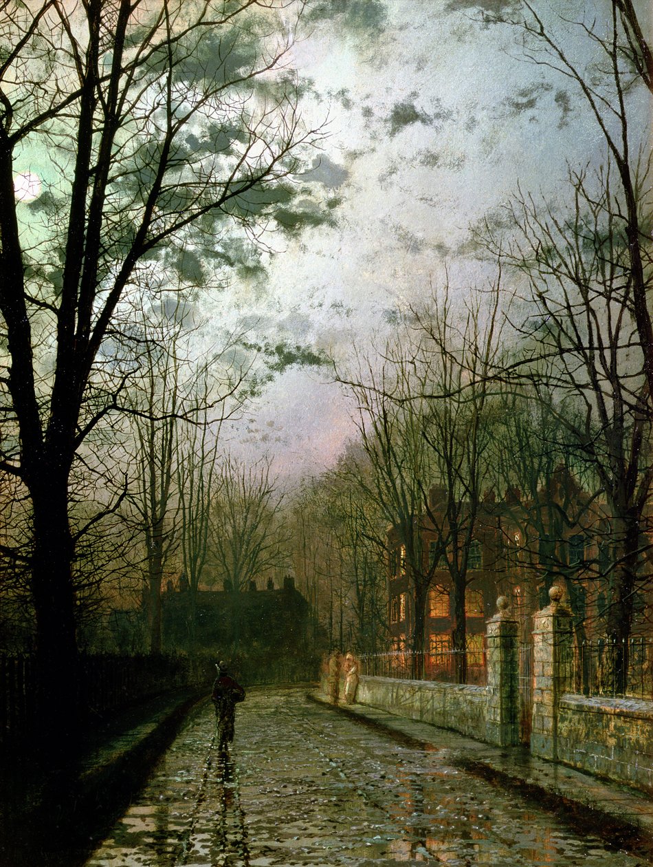 Suihkun jälkeen tekijältä John Atkinson Grimshaw