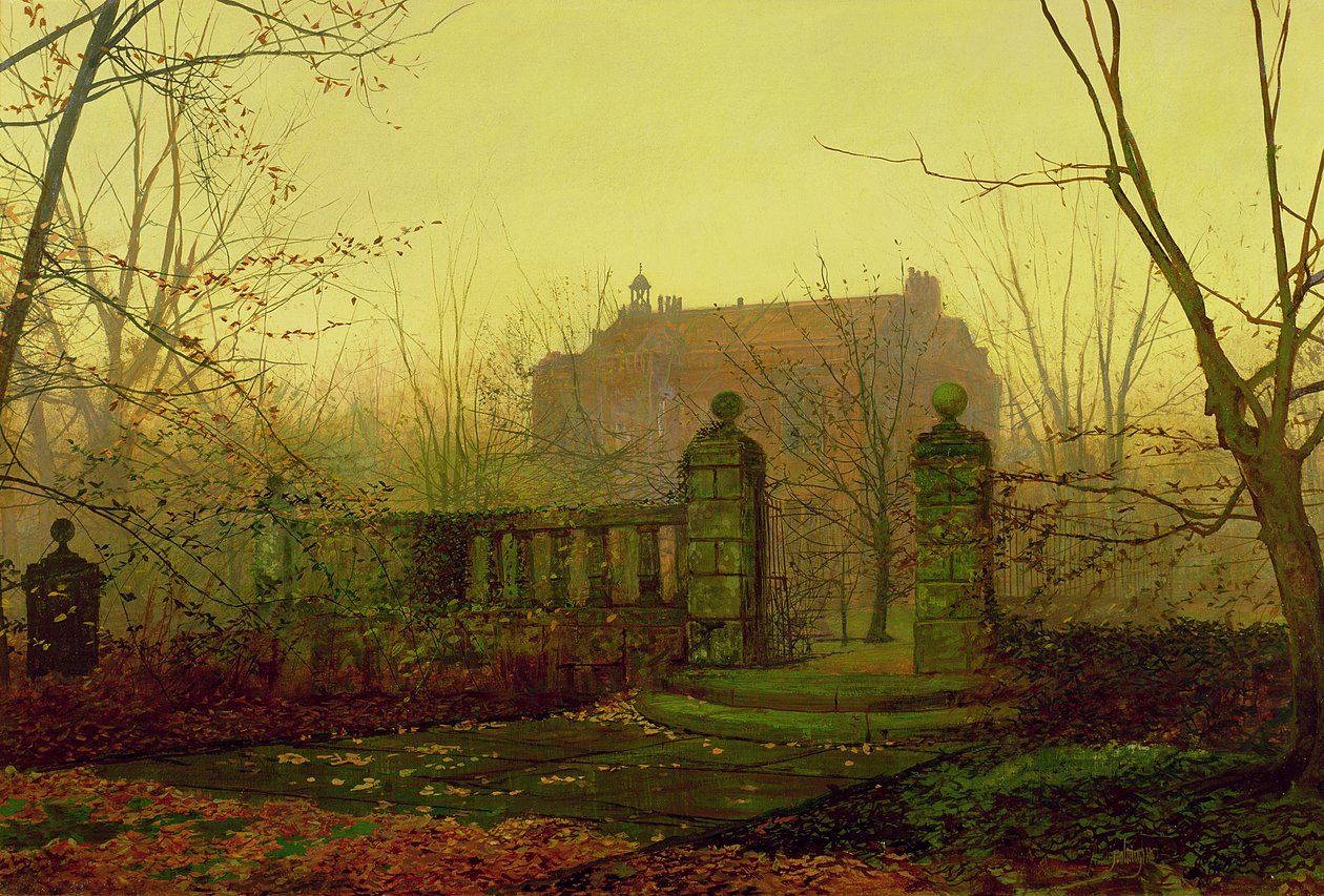 Syksyinen aamu tekijältä John Atkinson Grimshaw