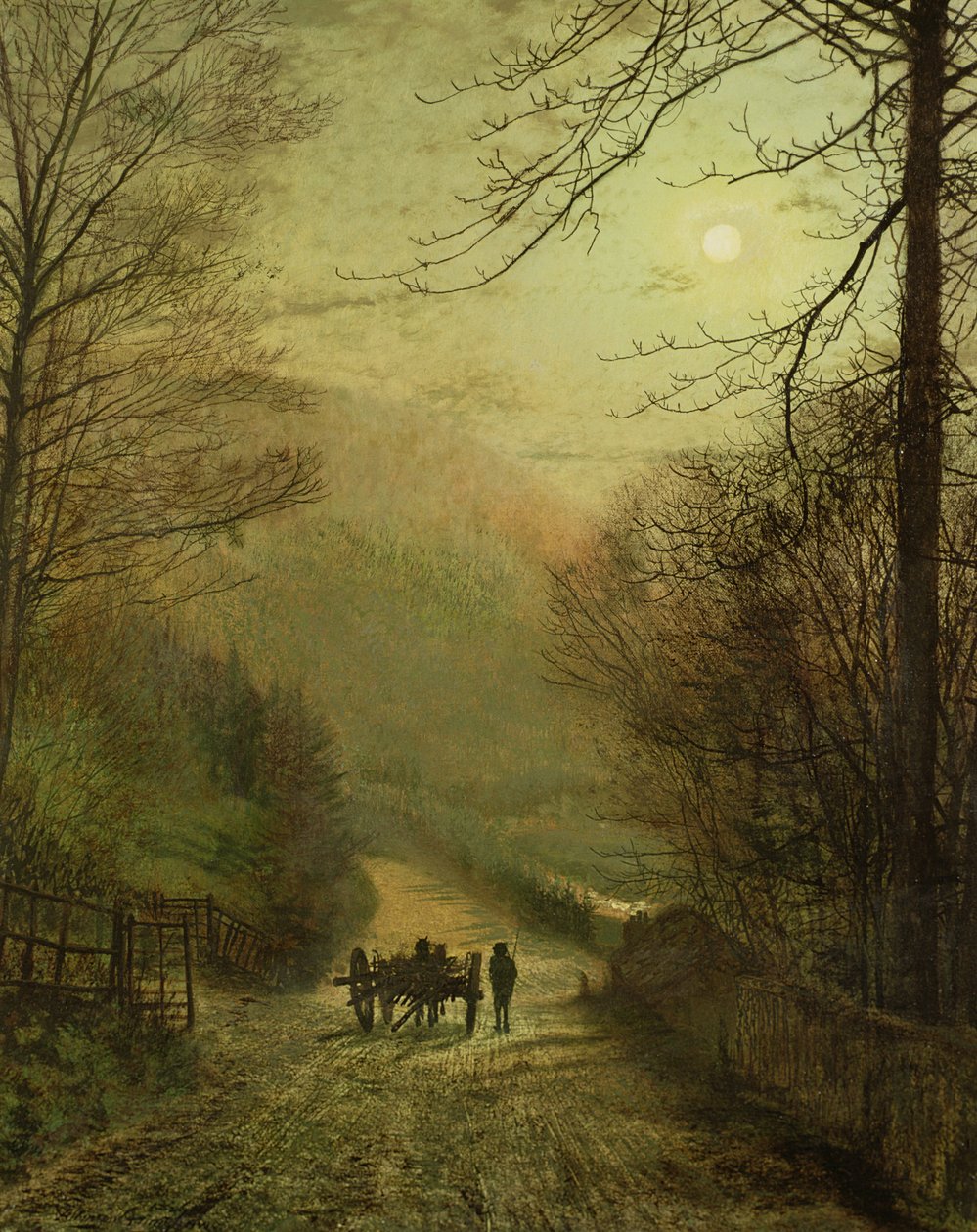 Forge Valley, Scarborough tekijältä John Atkinson Grimshaw