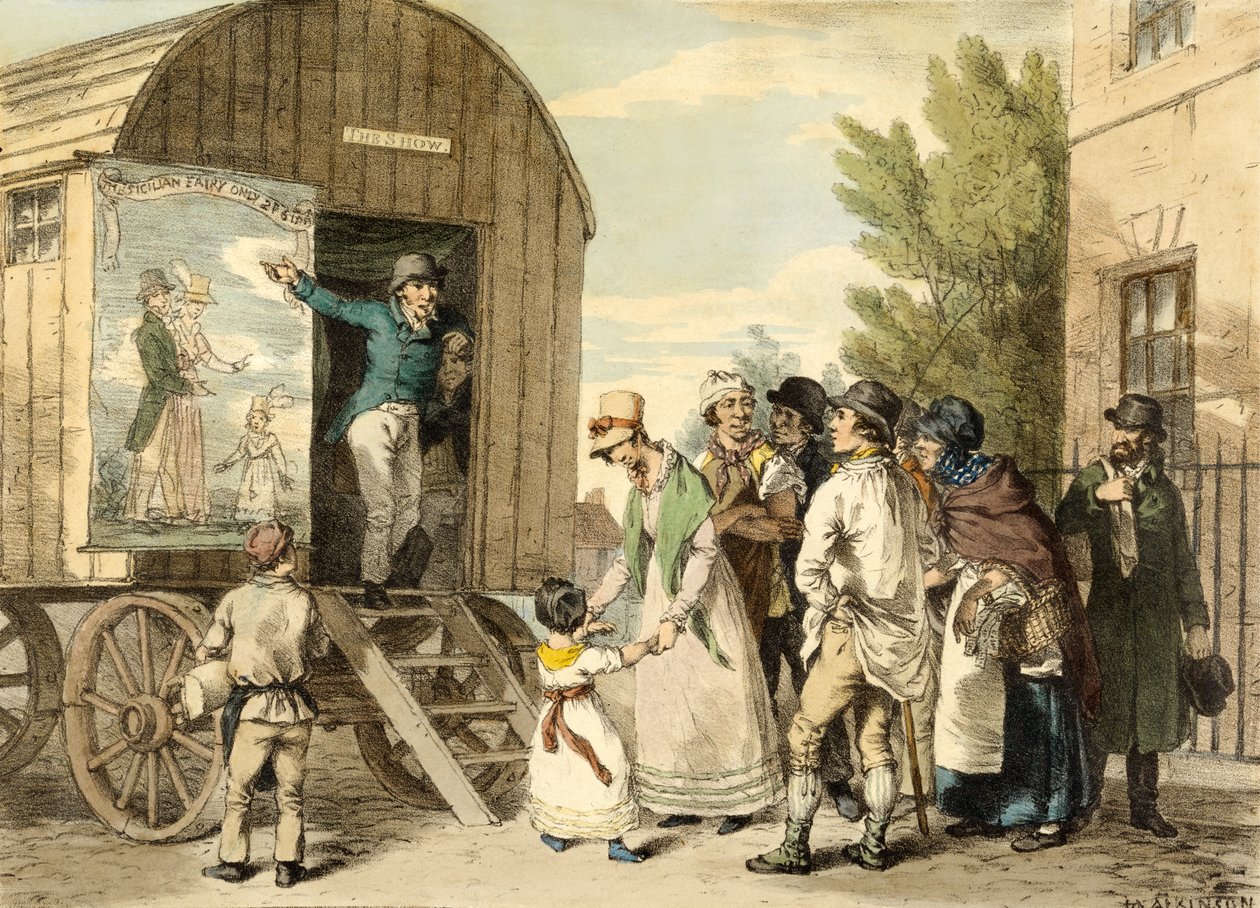 Show, pubi. C. 1821 tekijältä John Augustus after Atkinson