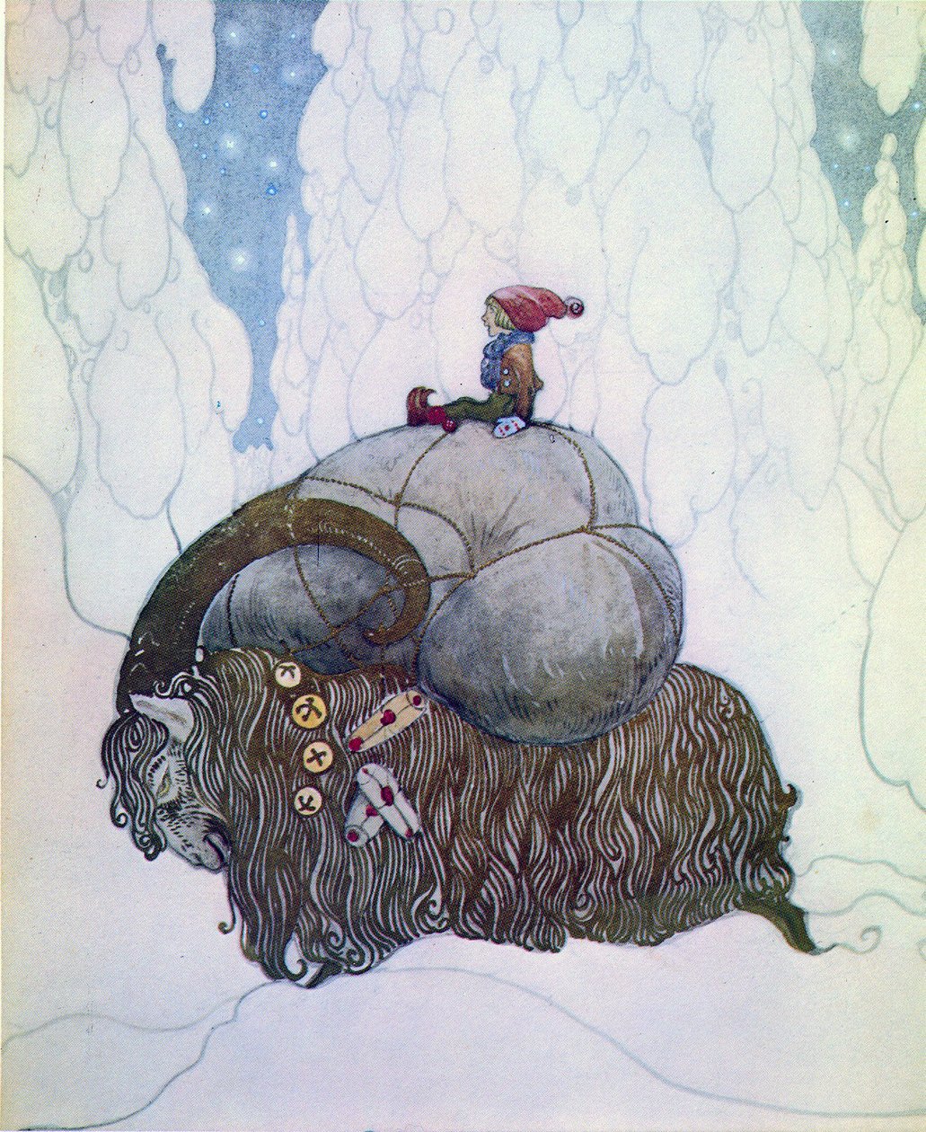 Julbocken tekijältä John Bauer