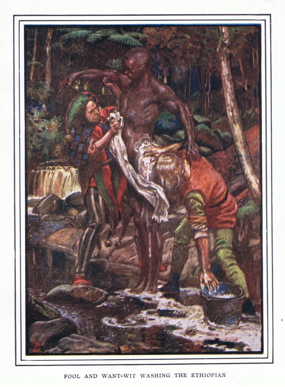 Fool and Want-Wit pesee etiopialaisen tekijältä John Byam Liston Shaw
