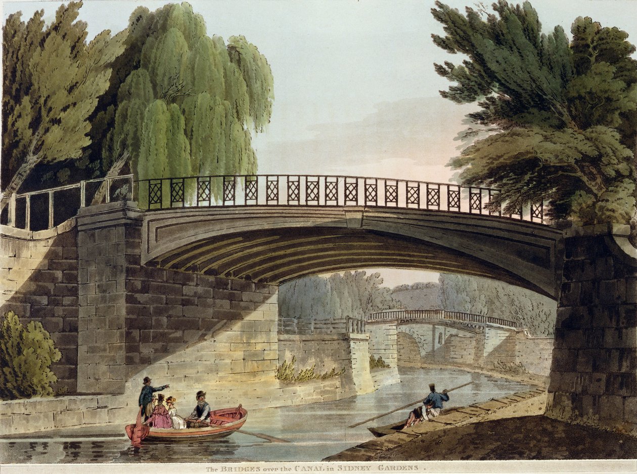 The Bridges over the Canal Sydney Gardensissa, 