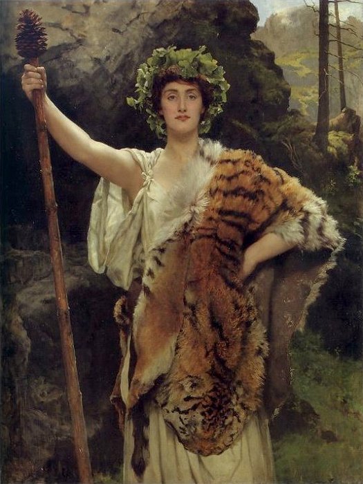 Bacchusnin papitarFrancais: La pretresse de Bacchusn tekijältä John Collier