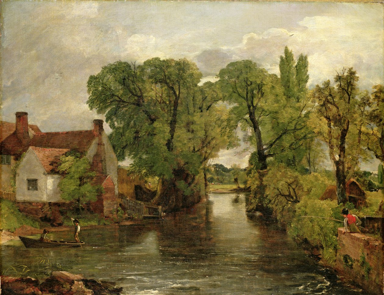 Myllyvirta, 1814-15 tekijältä John Constable