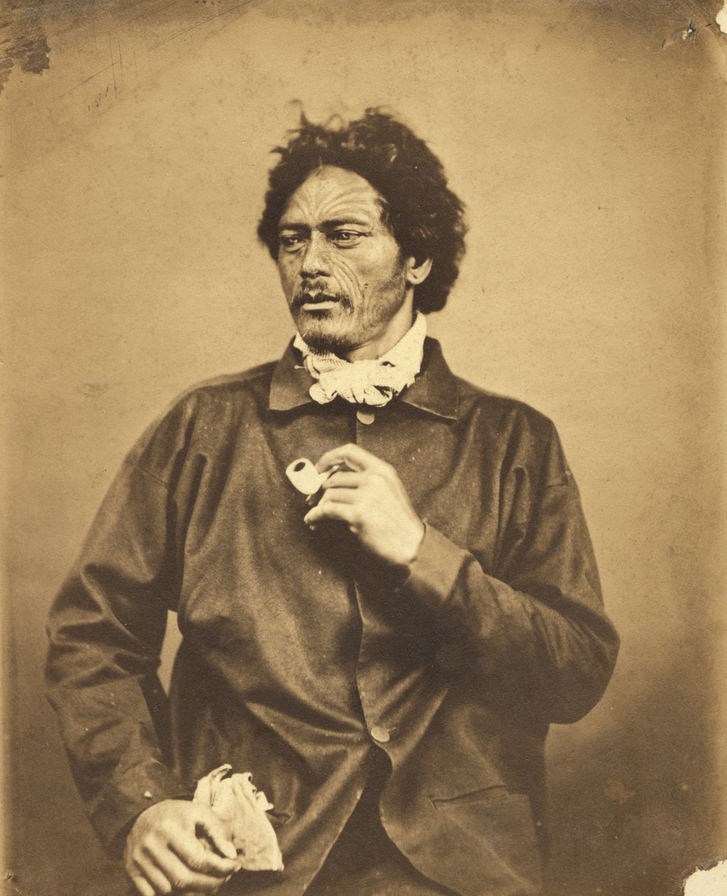 Muotokuva, n. 1860 (albumiprintti) tekijältä John Nicol Crombie