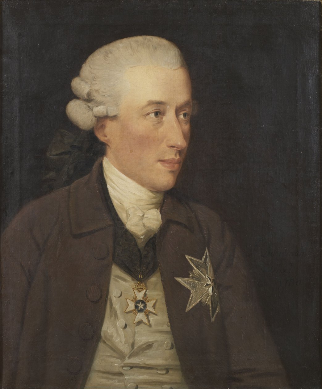 Muotokuva paroni Gustaf Adam von Nolckenista (1733-1813) tekijältä John Downman