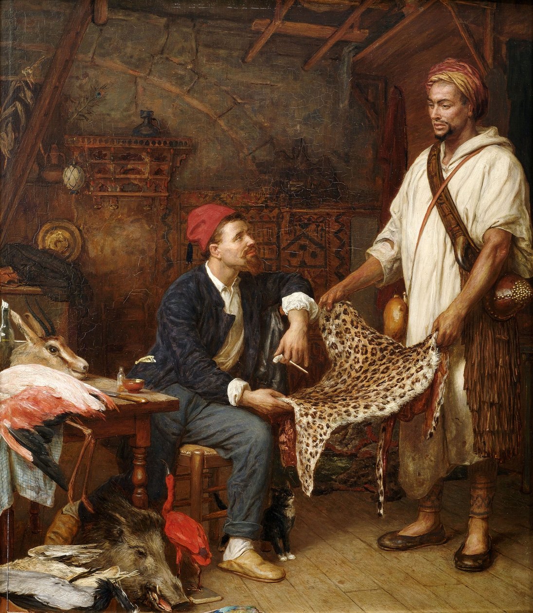 Ranskan luonnontieteilijä Algerissa tekijältä John Evan Hodgson