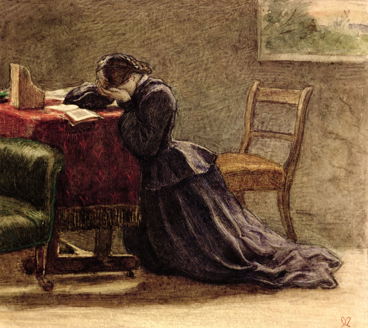 Vaimo tekijältä John Everett Millais
