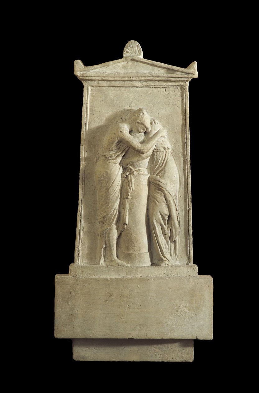 John Phillimoren ja hänen vaimonsa Susannahin muistomerkki, 1804 (kipsi) tekijältä John Flaxman
