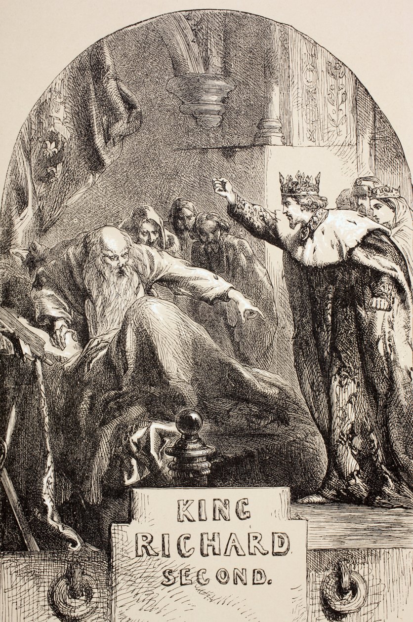 Richard II, 1890 tekijältä John Gilbert