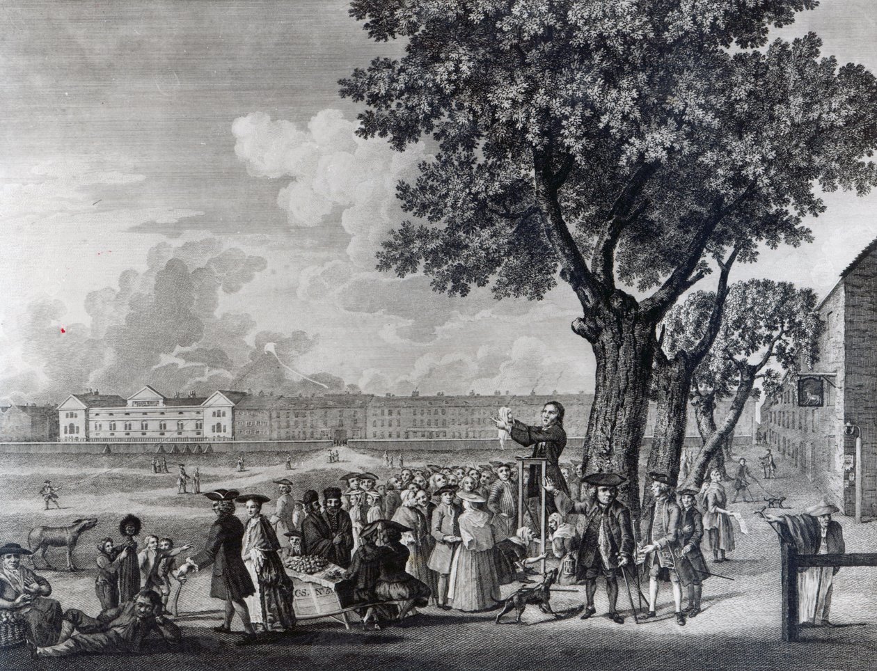 Enthusiasm Displayed, kaiverrus Robert Pranker, 1765 tekijältä John Griffiths