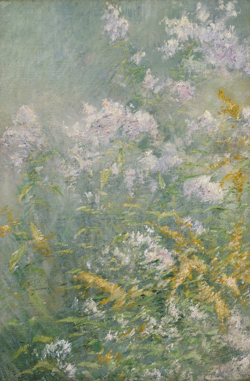 Niitykukat (Golden Rod ja Wild Aster) tekijältä John Henry Twachtman