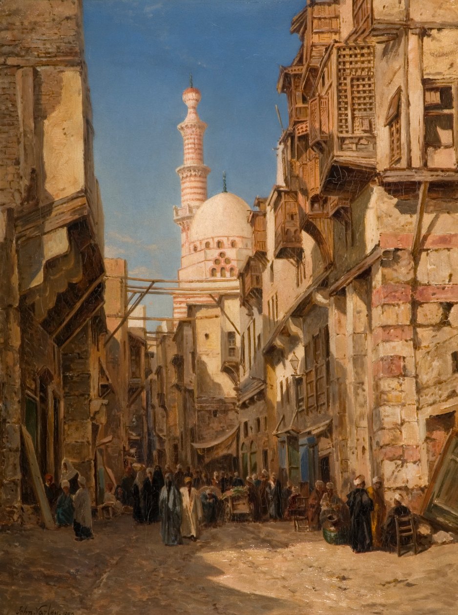 Peli El Syer, Kairo, 1880 tekijältä John Jnr. Varley