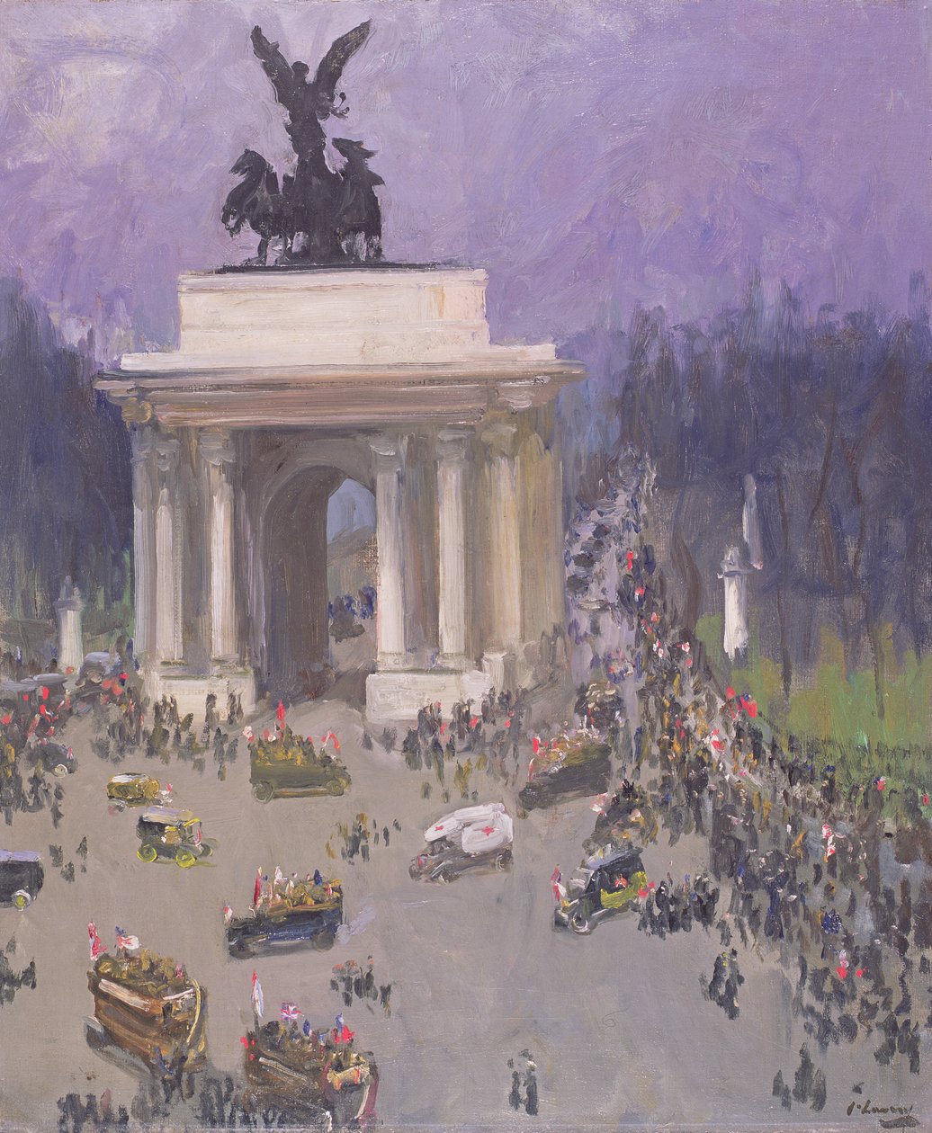 Aselepopäivä, 1920 tekijältä John Lavery