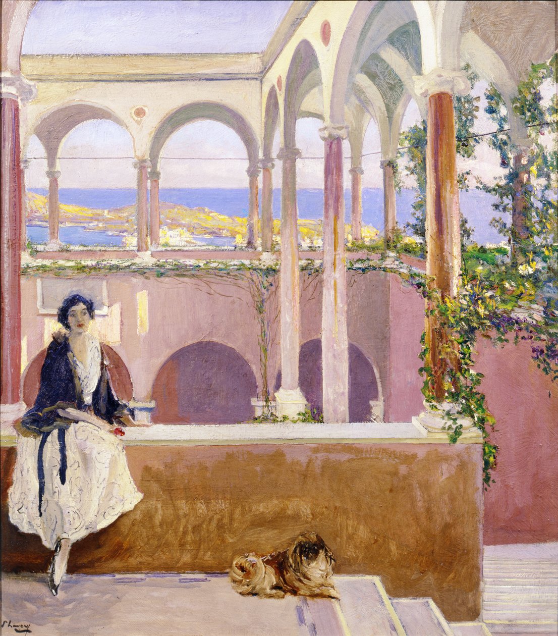 Rivieralla, 1920 tekijältä John Lavery