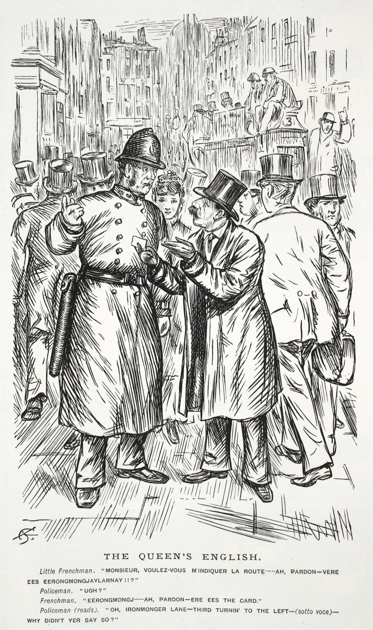 Kuningattaren englanti tekijältä John Leech