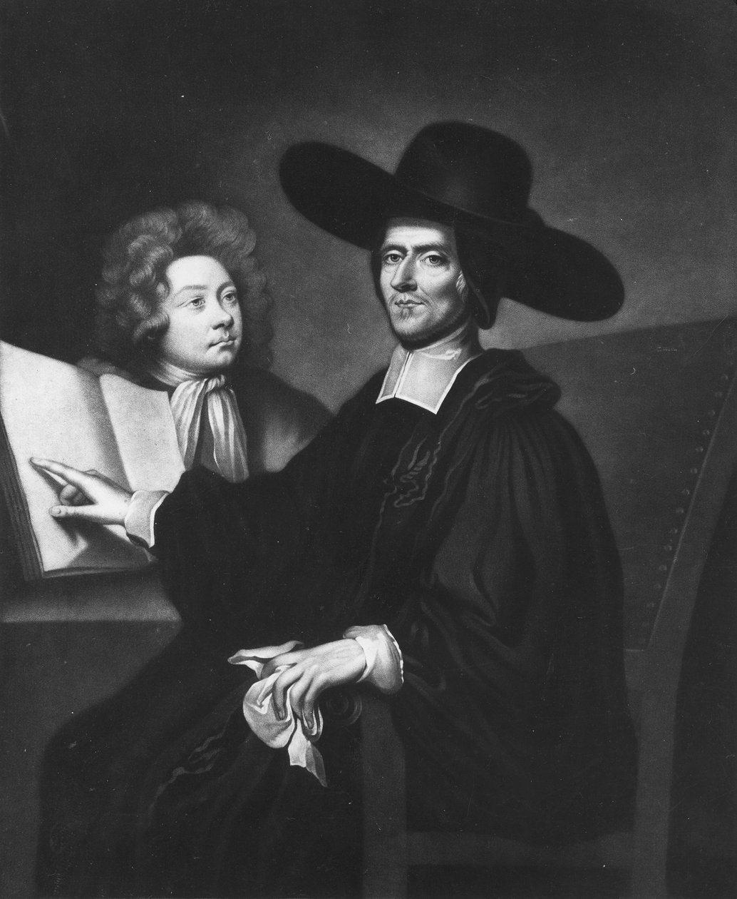 James Massonin kaivertama tohtori Richard Busby (1606-95). tekijältä John Riley