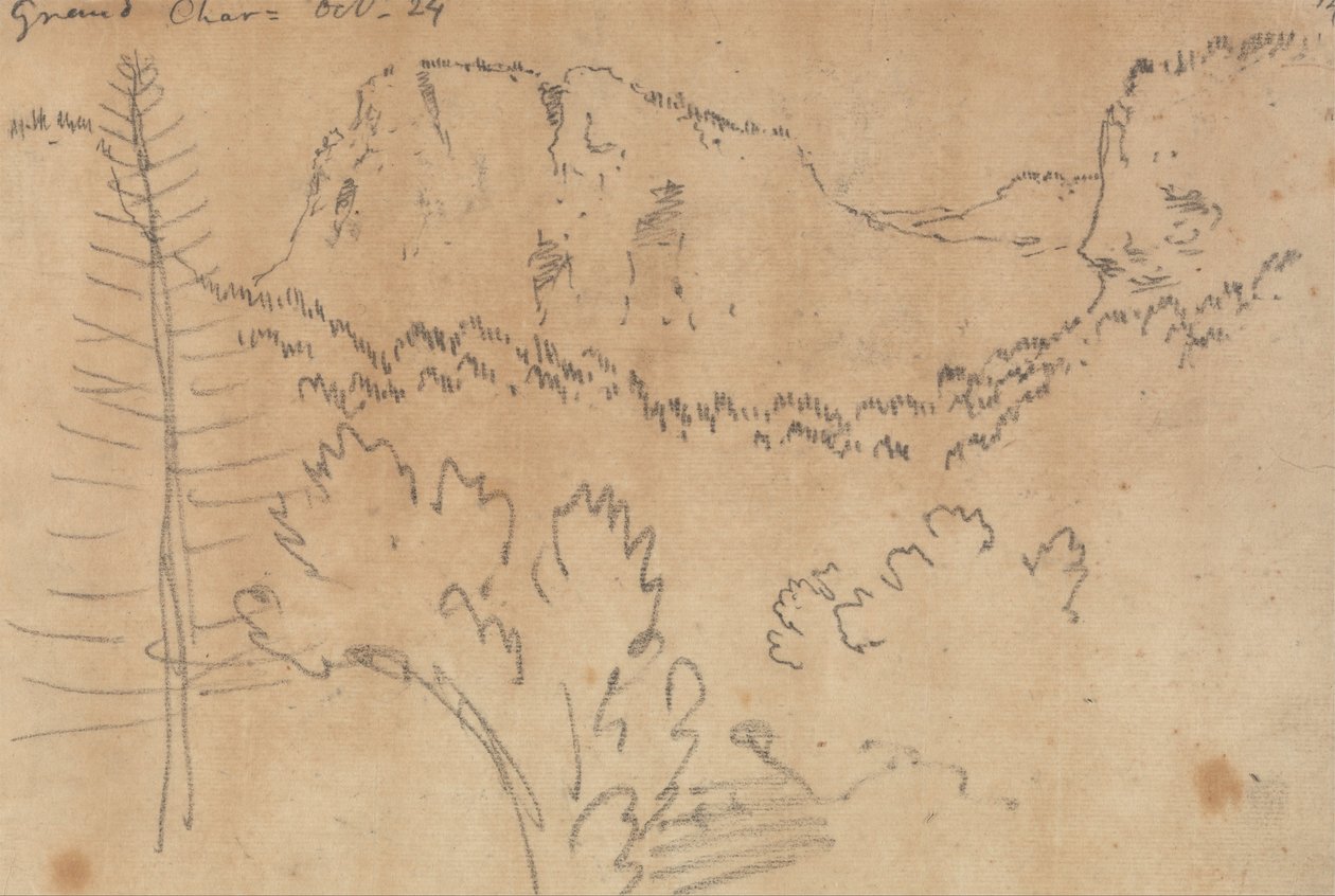 Grand Chartreuse, 24. lokakuuta tekijältä John Robert Cozens