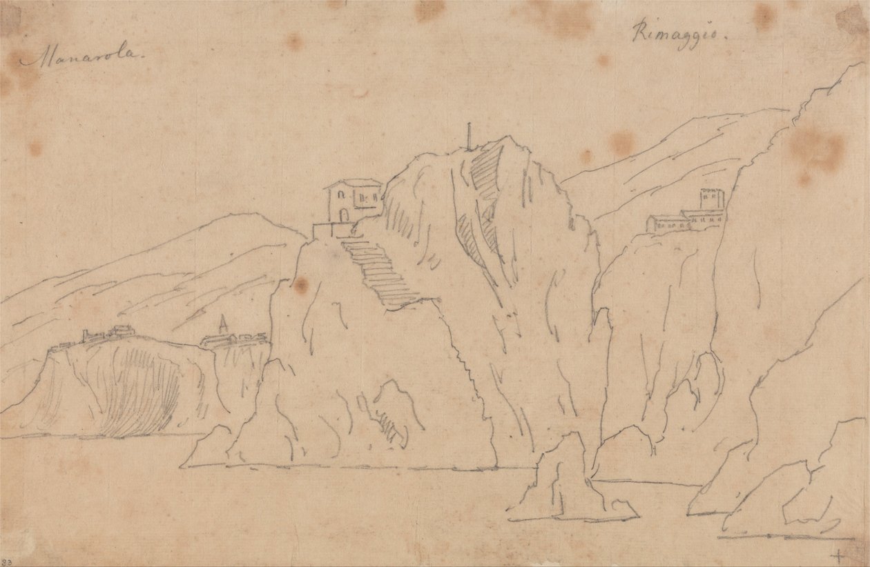 Manarola tekijältä John Robert Cozens