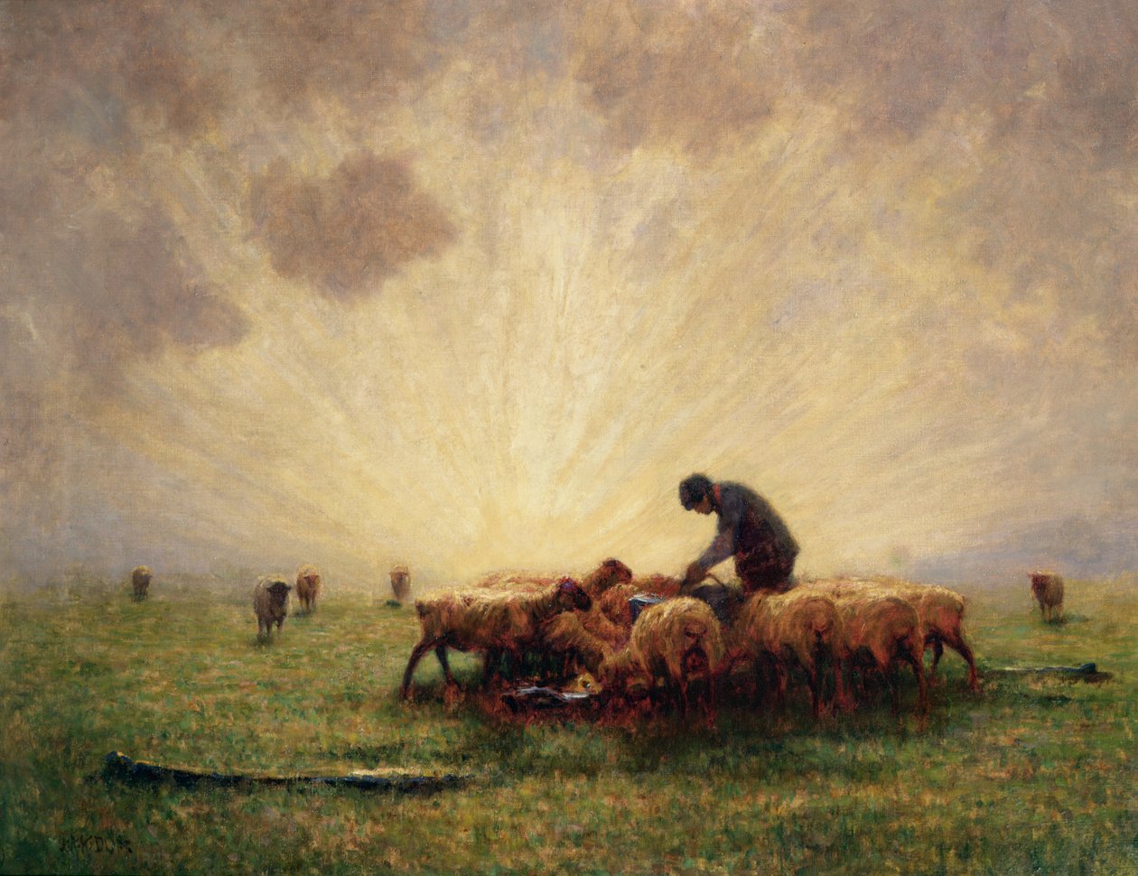 Auringonnousu, aamuruokinta tekijältä John Robert Keitley Duff