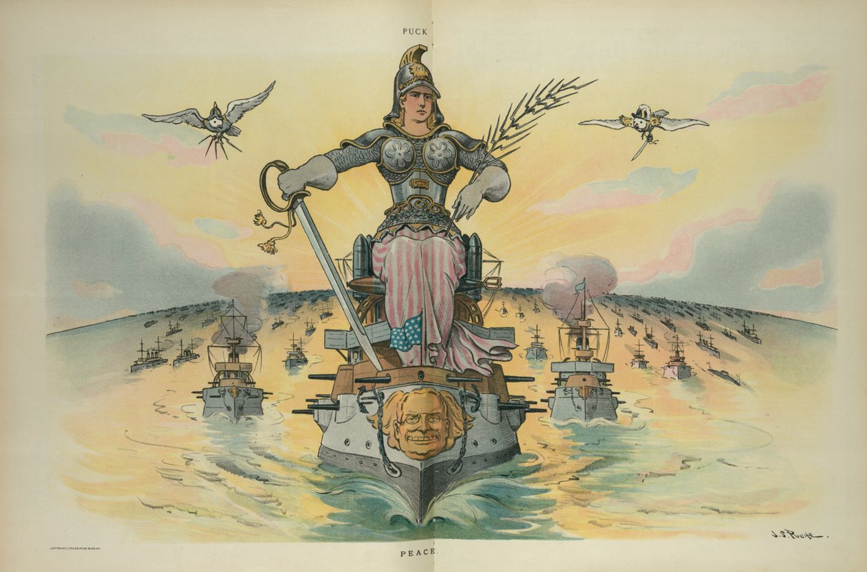 Rauha, 1905 (värituloste) tekijältä John S. Pughe