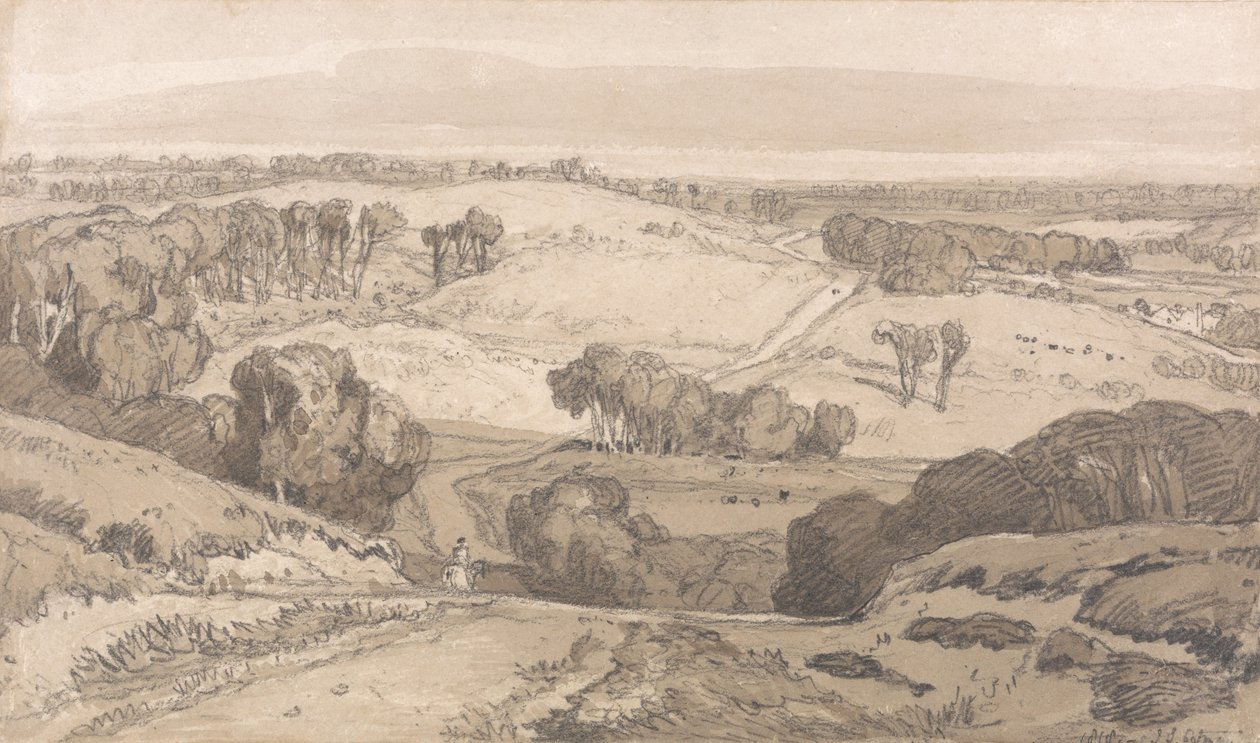 Holt Heath, lähellä Norwichia tekijältä John Sell Cotman