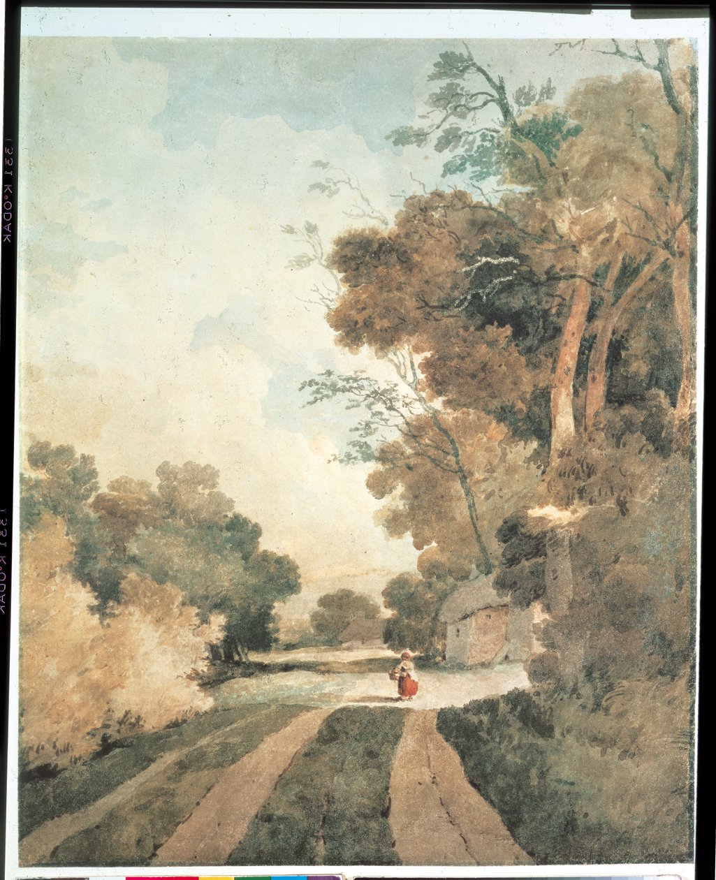 Maisema mökeillä tekijältä John Sell Cotman