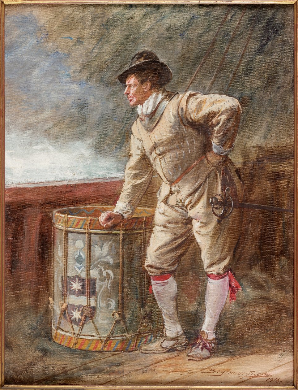 Rumpukello, 1916 tekijältä John Seymour Lucas