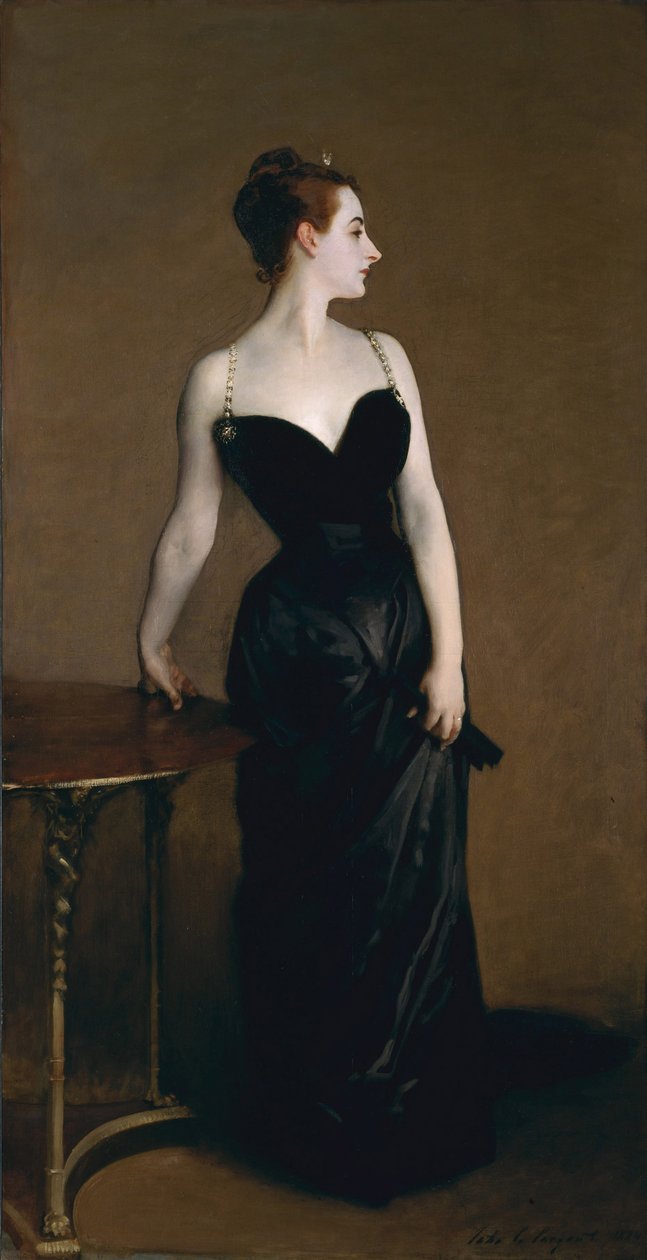 Rouva X (Pierre Gautreau) tekijältä John Singer Sargent