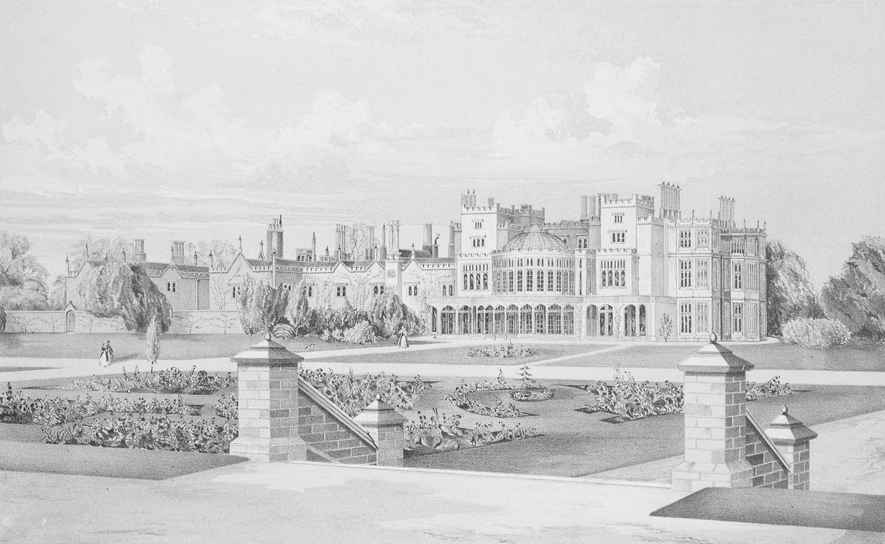 Brampton Park, Huntingdonshire, 1852 tekijältä John Sunman Austin