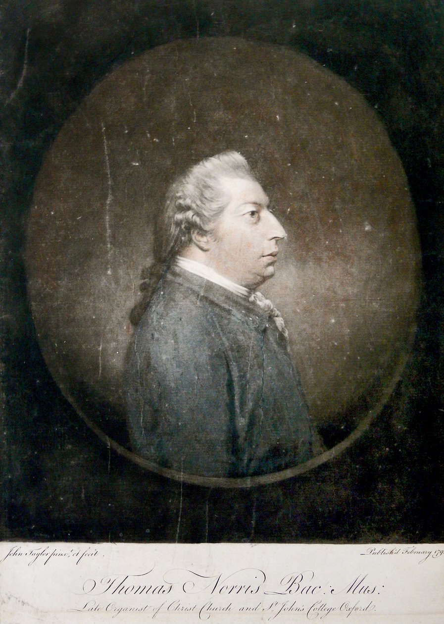 Thomas Norris, 1791 (käsinvärinen mezzotint) tekijältä John Taylor